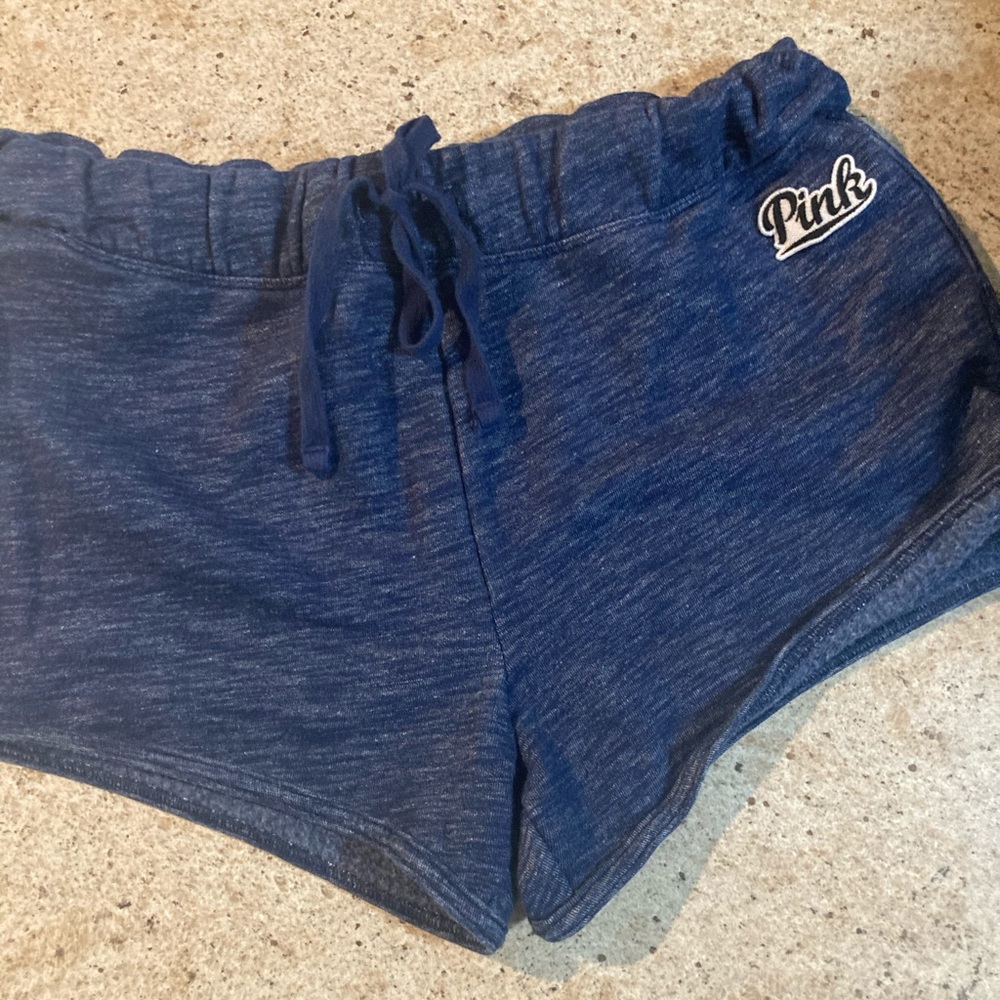 2/PaIR VS Pink Fleece Shorts